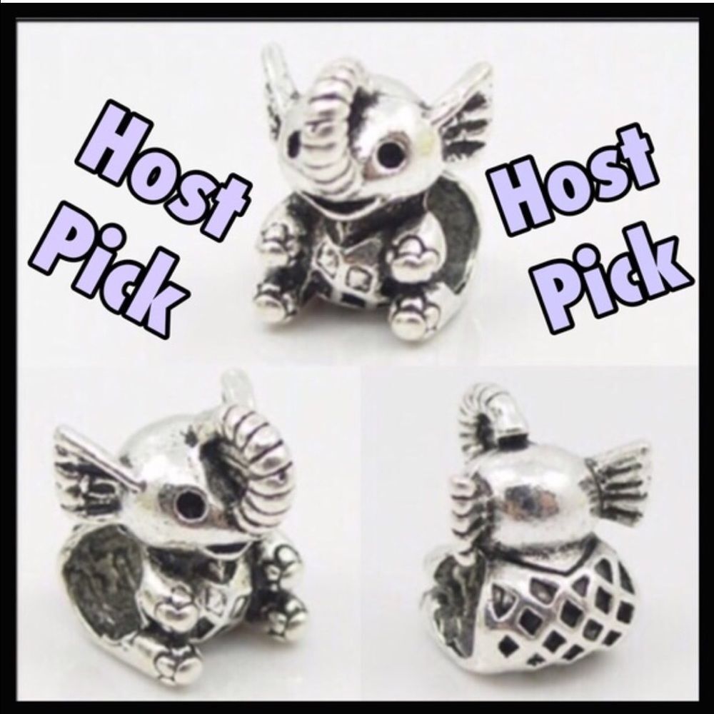 Adorable Elephant Charm